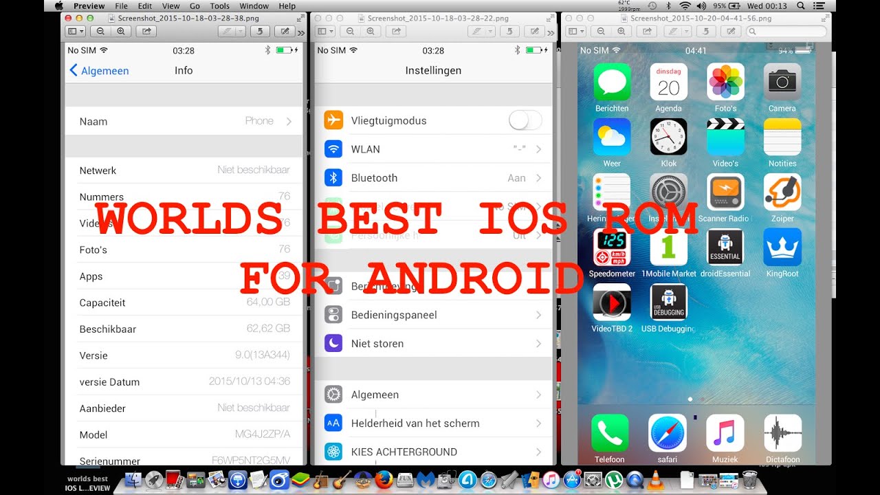 ios 9 rom for android free download
